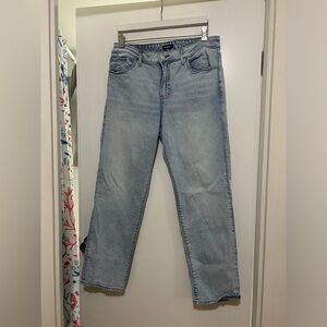 Express midrise boyfriend jeans